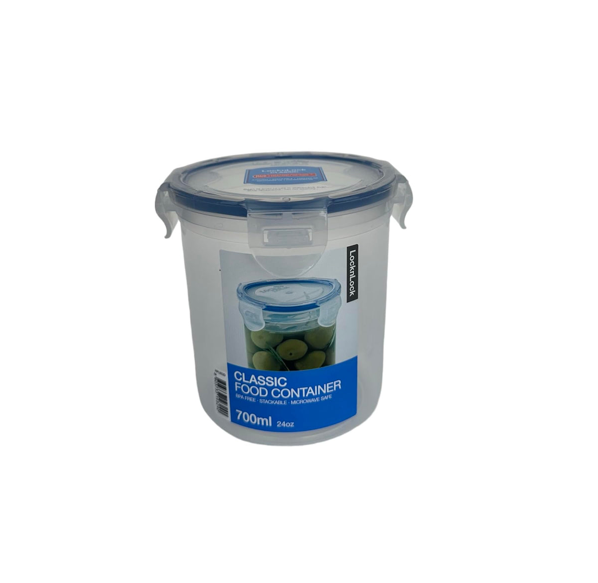 Lock & Lock 24-Fluid Ounce Round Food Container, Tall, 2.9-Cup