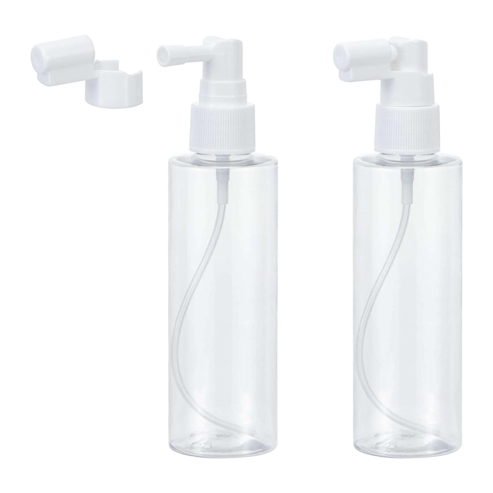 Yebeauty 4 Pack Refillable Travel Size Spray Bottle Plastic Empty Fine Mister Small Spray Bottles With Tight Cap Long Mouth Tsa
