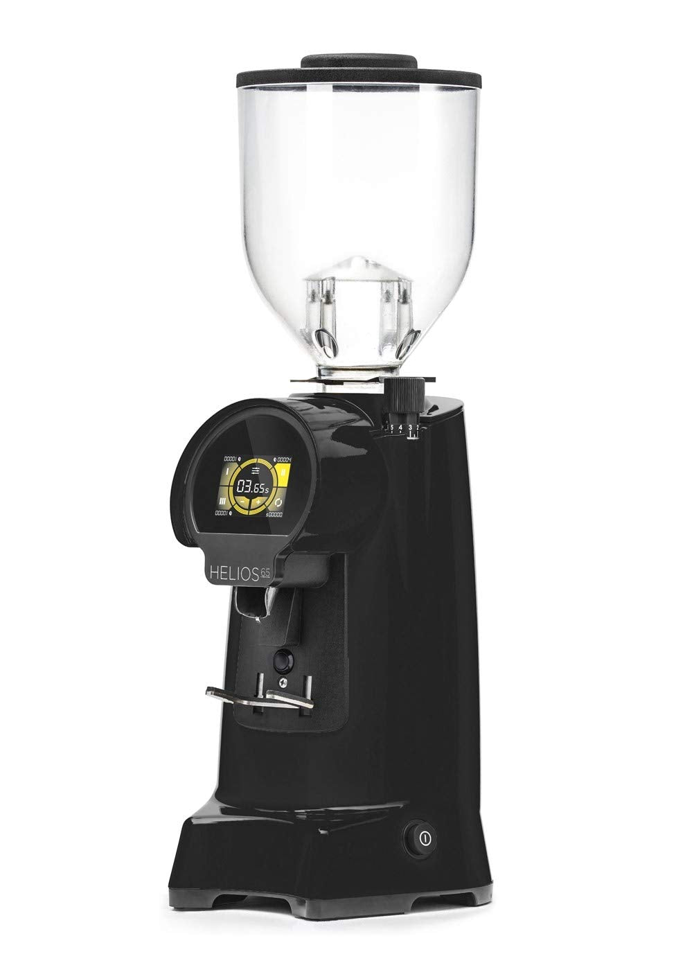 Eureka Helios 65 Commercial Espresso Grinder, Touchscreen, 65mm Burrs, Programmable, Stepless (Chrome)