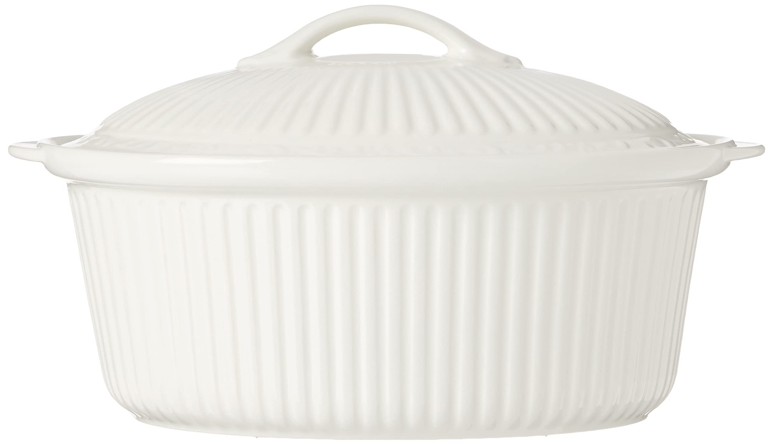 Mikasa Italian Countryside Oval Casserole Dish With Lid, 1.5-Quart