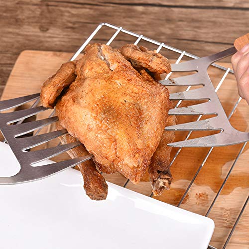 Grillmatic - Meat Shredder Claws - Professional, Stainless Steel, Easy To Use, Lightweight, Heat Resistant Claws For Pulling, Sh