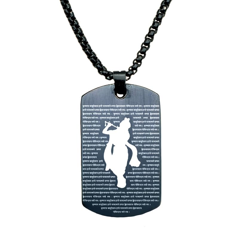 Astrotalk Shree Krishna Maha-Mantra Kavach | Blessings, Prosperity & Strength | 108 Hours Energized by Top Astrologers | Engraved Lord Krishna Pendant