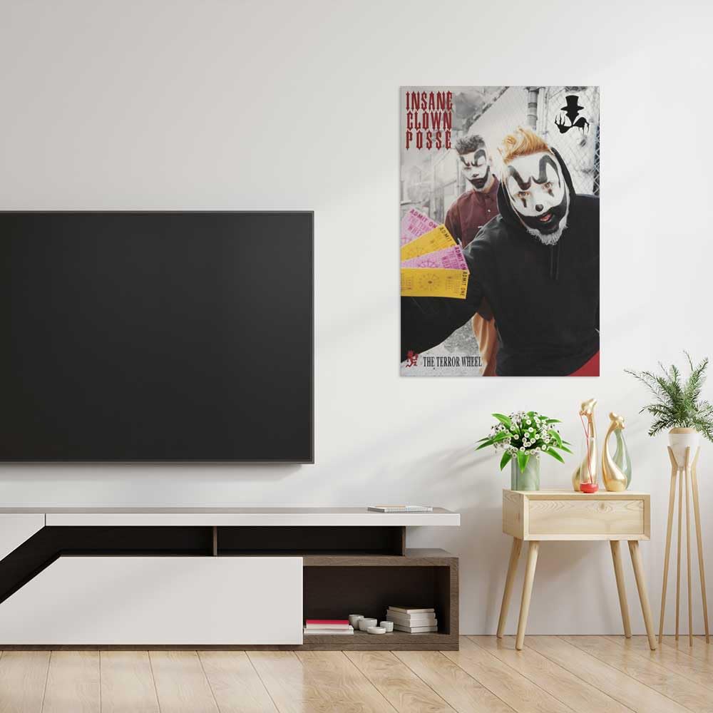 Hlpiamok Spprandom Insane Clown Posse Terror Wheel Cool Wall Decor Art Print Poster 24X36