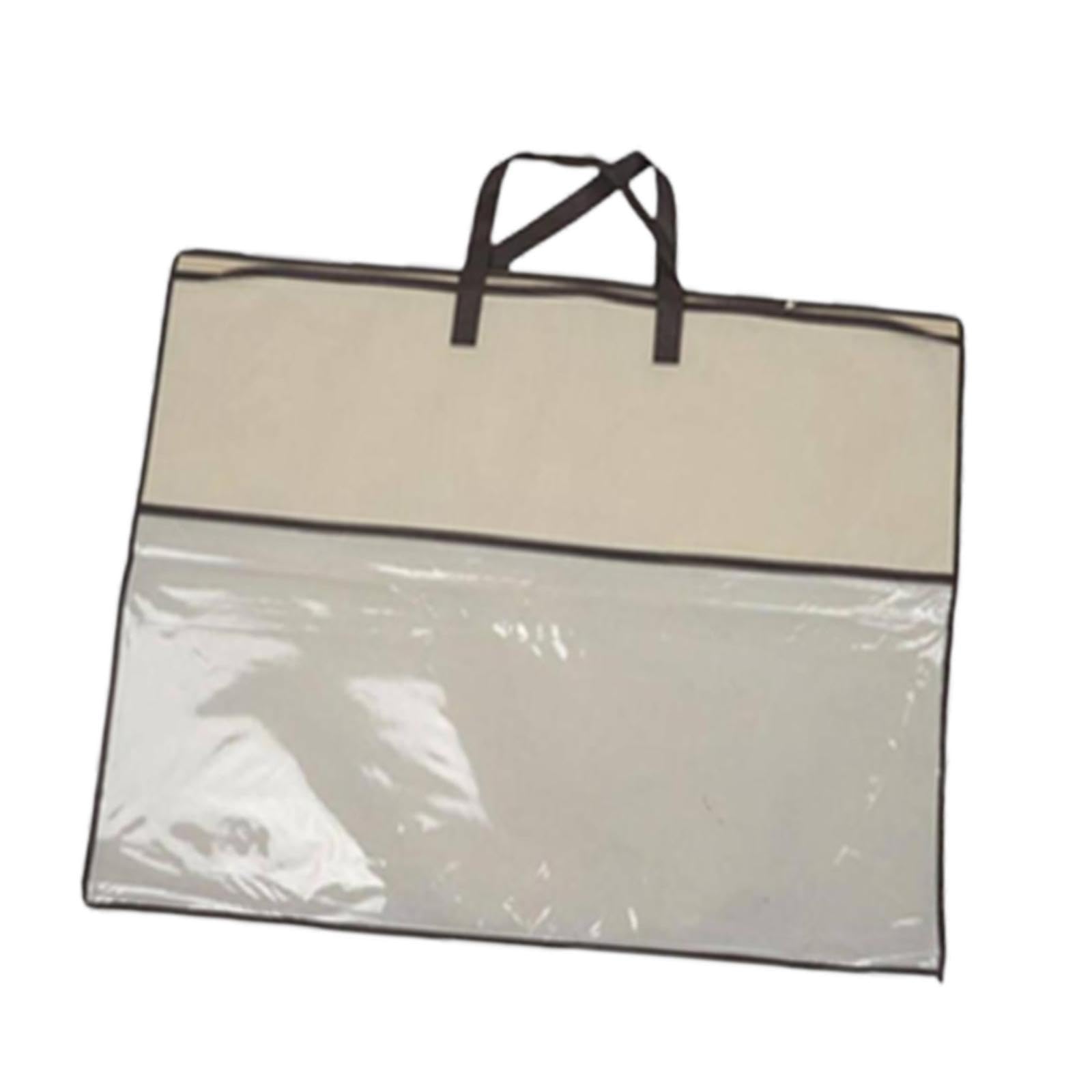 Heavenglow Clothing Organizer With Zipper Blanket Storage Bag For Clothes Pillows Sheet 55X55Cm|Storage Bags|Home Garden