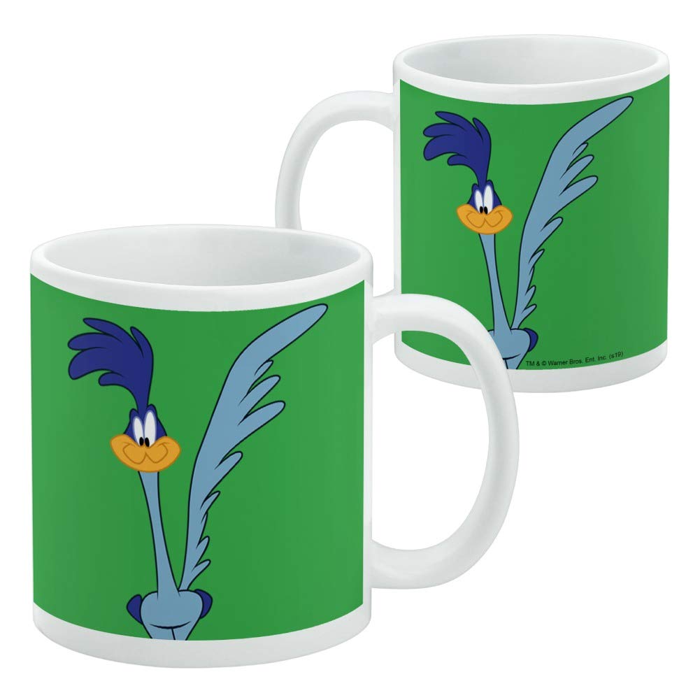 Graphics & More Looney Tunes Road Runner Ceramic Coffee Mug, Novelty Gift Mugs For Coffee, Tea And Hot Drinks, 11Oz, White