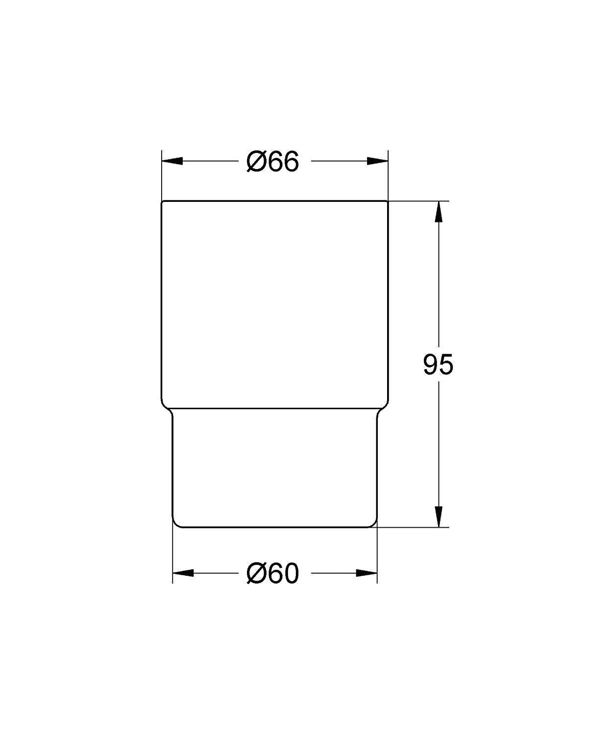 Grohe 40372001 Essentials Glass Tumbler