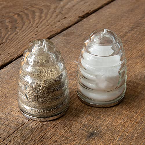 Set Of Two Honey Hive Salt And Pepper Shakers - Box Of 2
