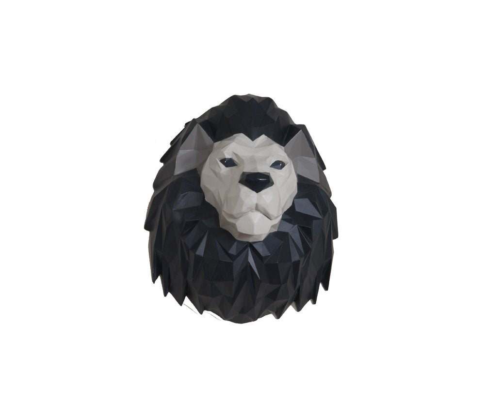 Anne Home - Origami Lion Head Wall Dcor