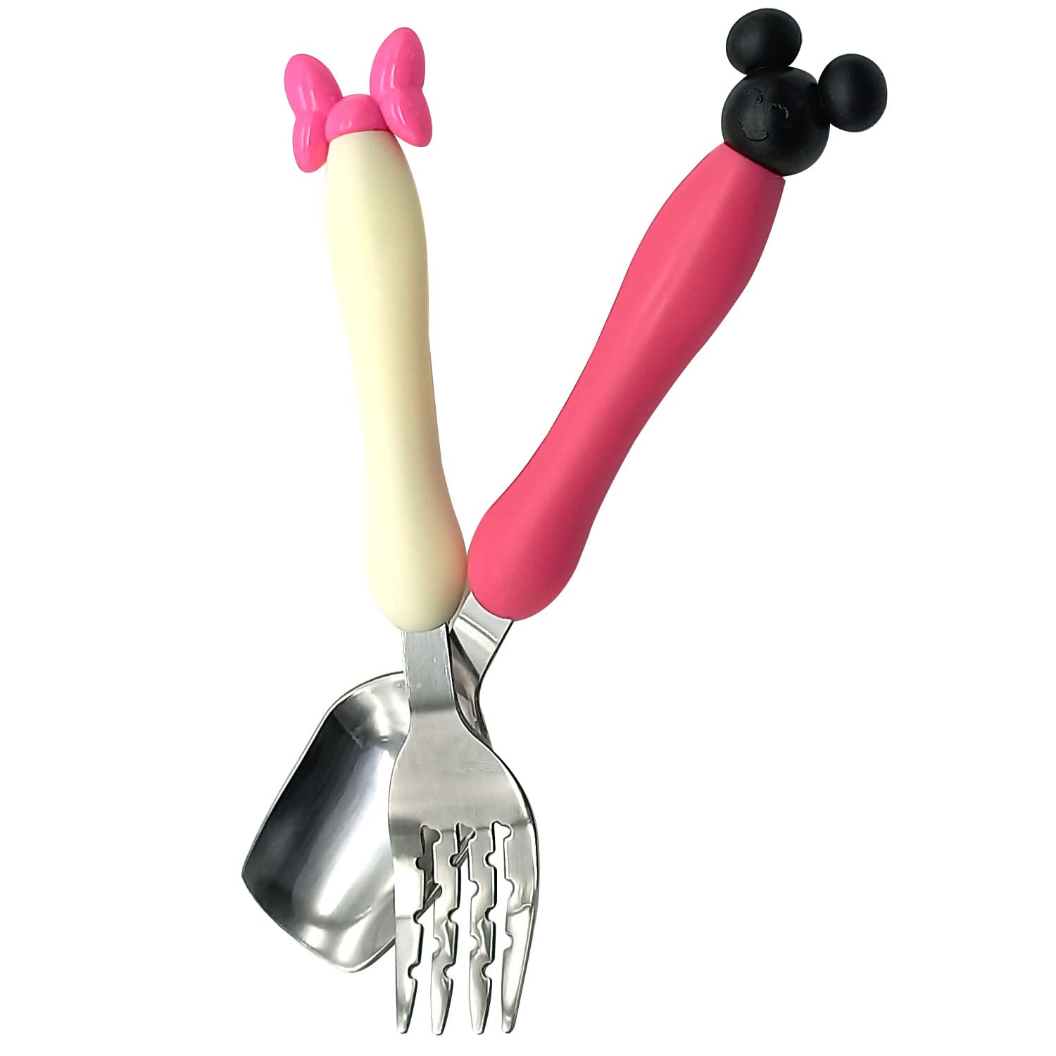 Children Spoon Fork Set Baby Feeding Spoon Stainless Steel Kids Eating Utensils Toddler Baby Flatware Accessories
