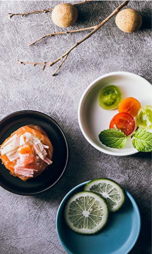 Colias Wing 3.5 Inch Simple Style Single Color Pattern Stylish Design Multipurpose Porcelain Side Dish Bowl Seasoning Dishes Soy