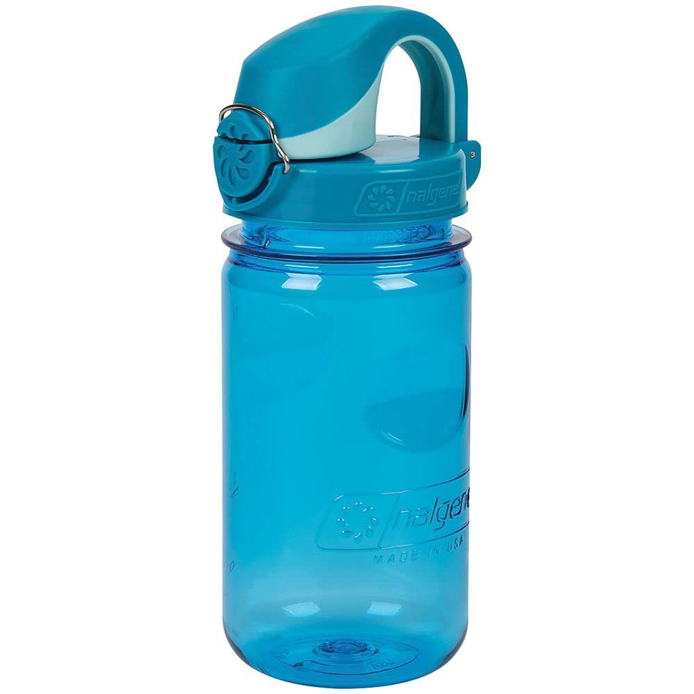 Nalgene Sustain Tritan BPA-Free Kids On The Fly Water Bottle Made with Material Derived from 50% Plastic Waste (using ISCC certi