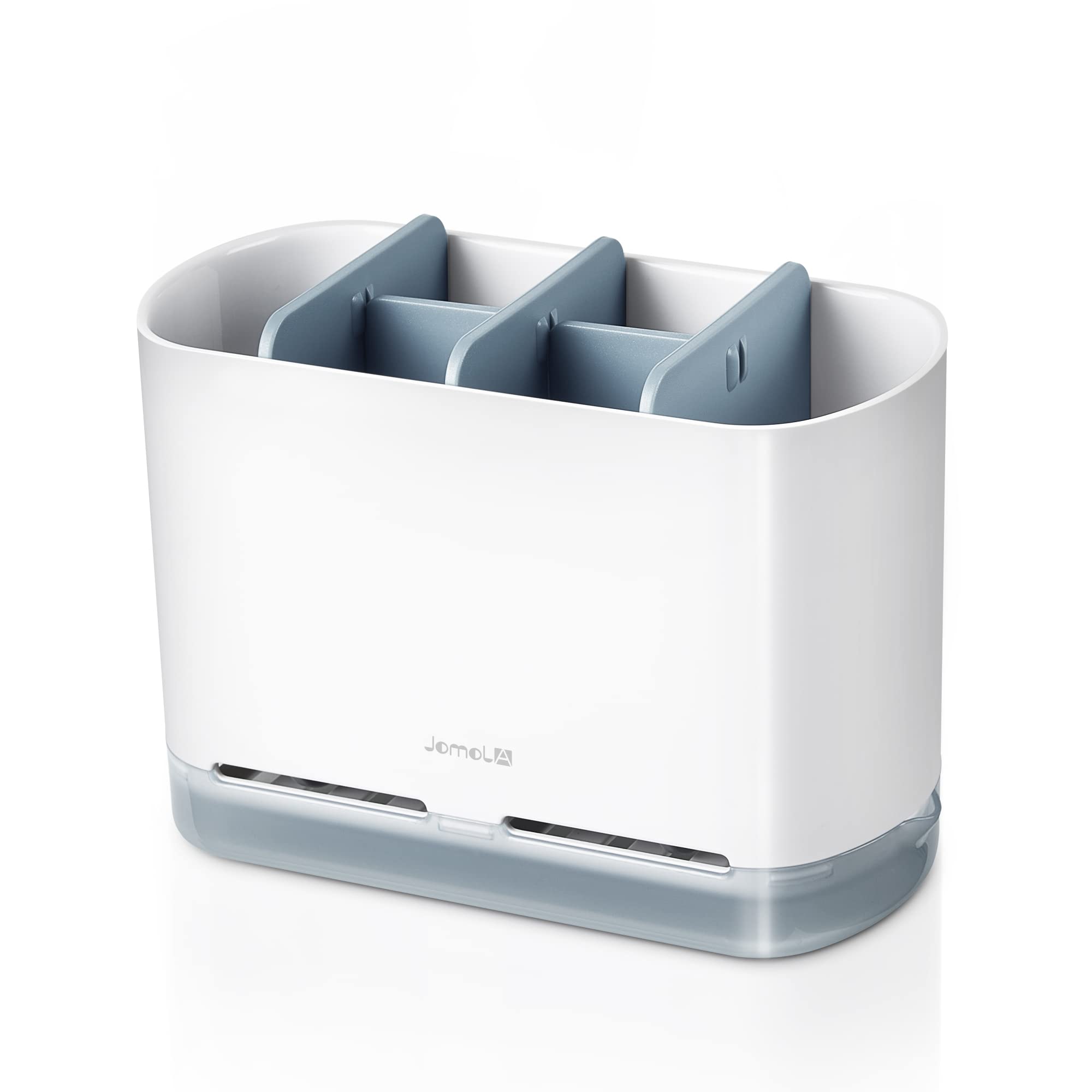 Jomola Dish Brush Caddy For Kitchen Sink Toothbrush Holders For Bathrooms Sink Sponge Holder Kitchen Counter Scrub Soap Brush Or