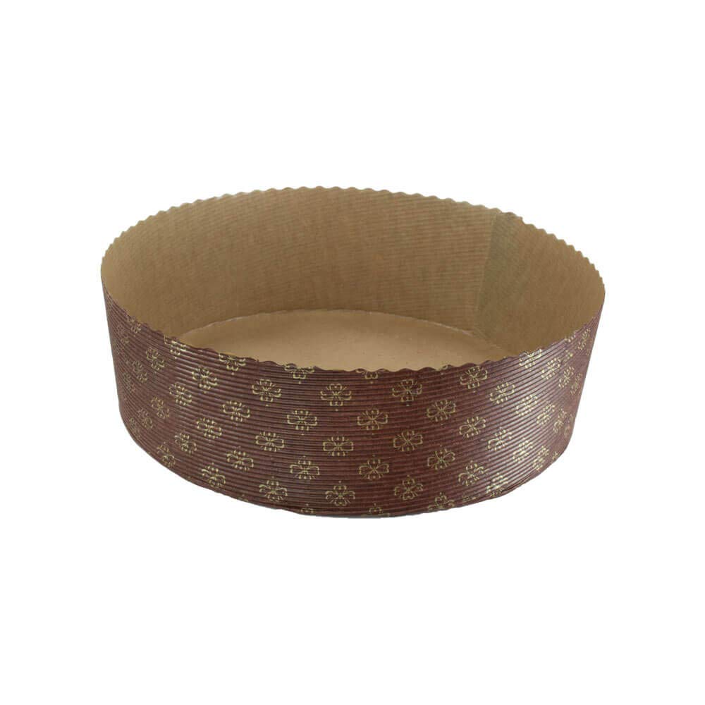 Novacart Panettone Basso Mold  M220, 12Pk