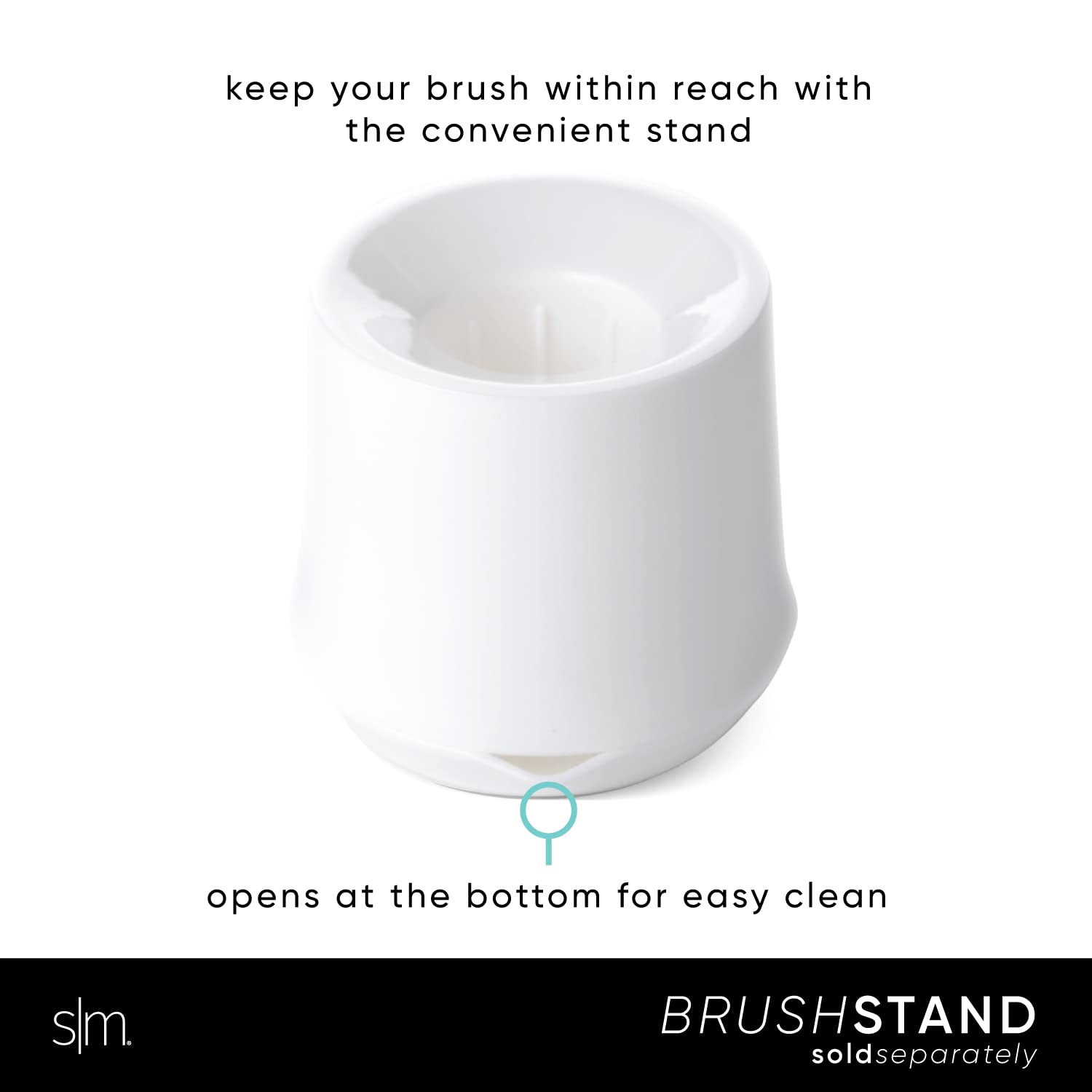 Simple Modern Bottle Cleaning Brush Stand For Countertop Storage