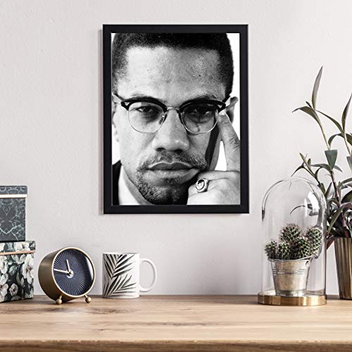 Close Up Malcolm X Photo Print (8 X 10)