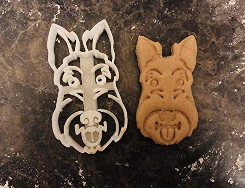 Scottish Terrier Cookie Cutter And Dog Treat Cutter - Dog Face - 3 Inch