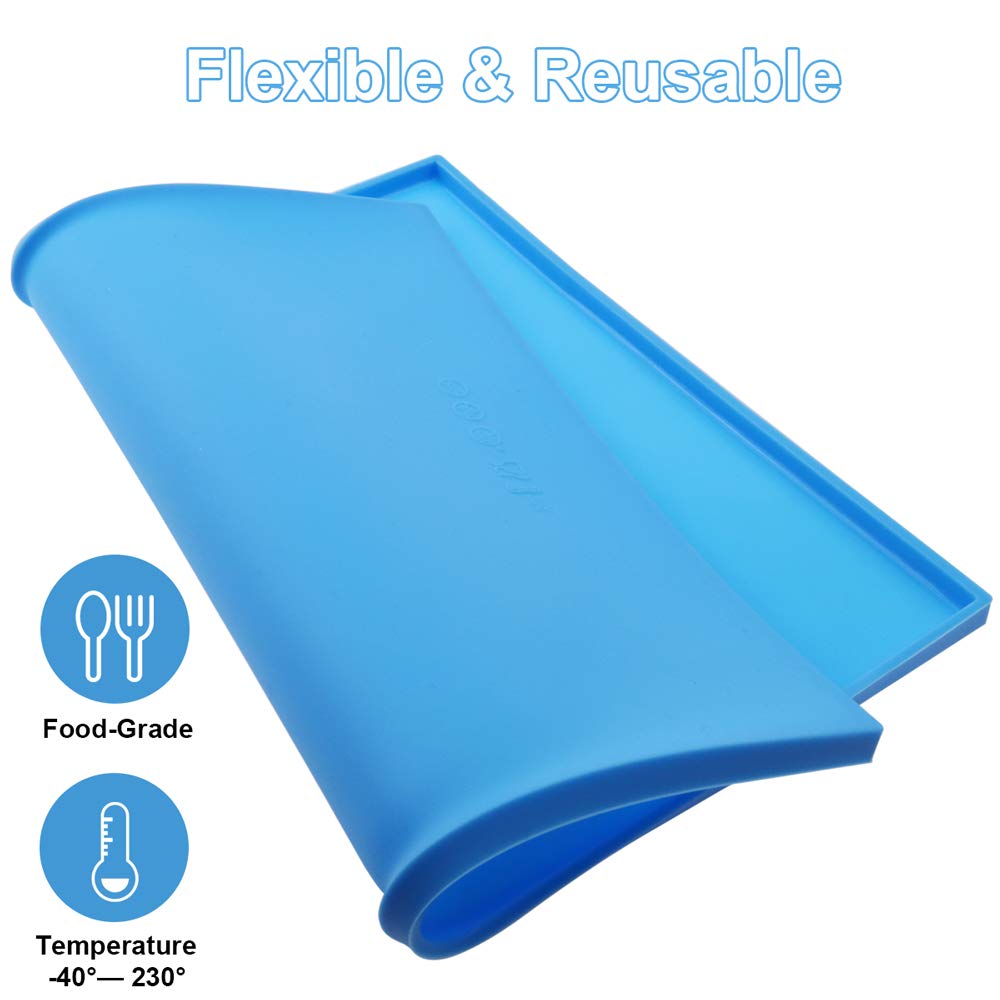 Wybg 2Pcs Swiss Roll Cake Silicone Tray, Swiss Roll Cake Pan For Baking, Swiss Roll Cake Mat, Silicone Jelly Roll Pan, Silicone