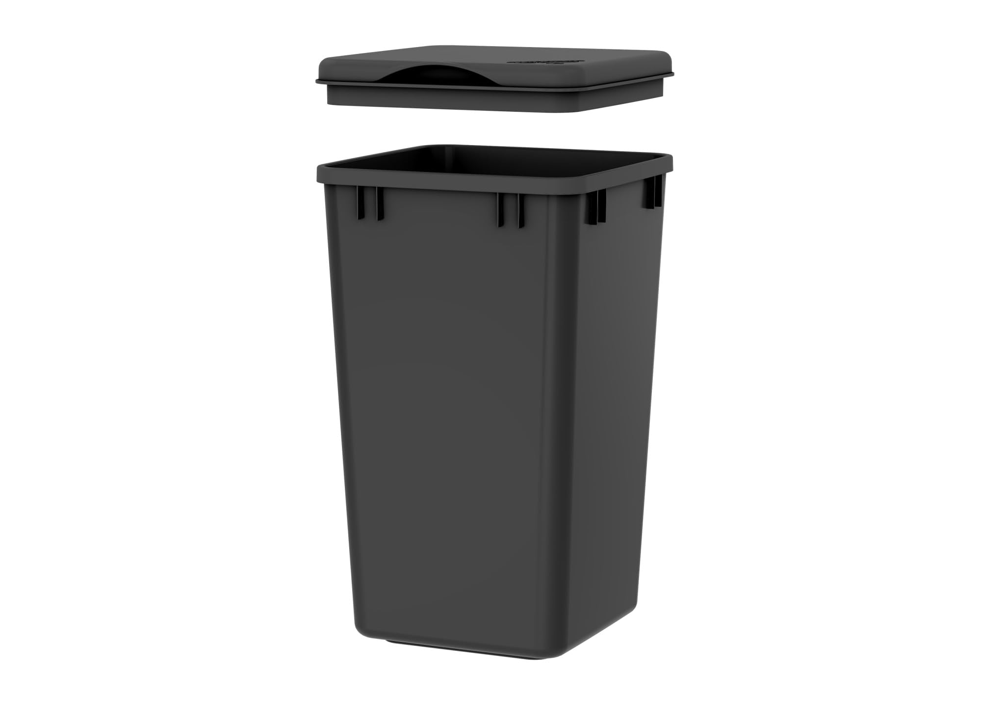 Rev-A-Shelf - Rv-1024-18 - 27 Qt. Black Replacement Container Only