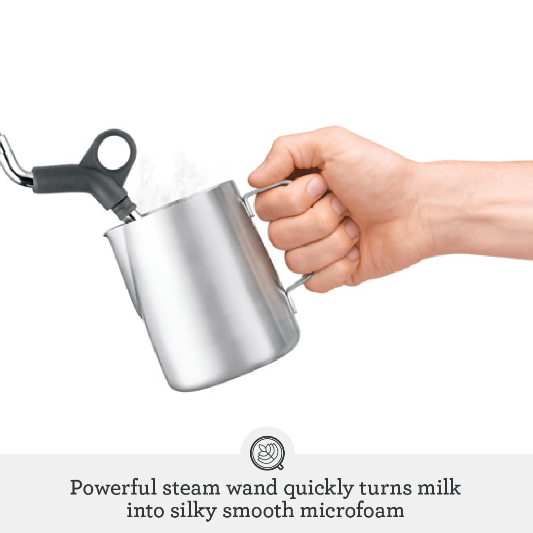 Breville Duo Temp Pro Espresso Machine Bes810Bss, Brushed Stainless Steel