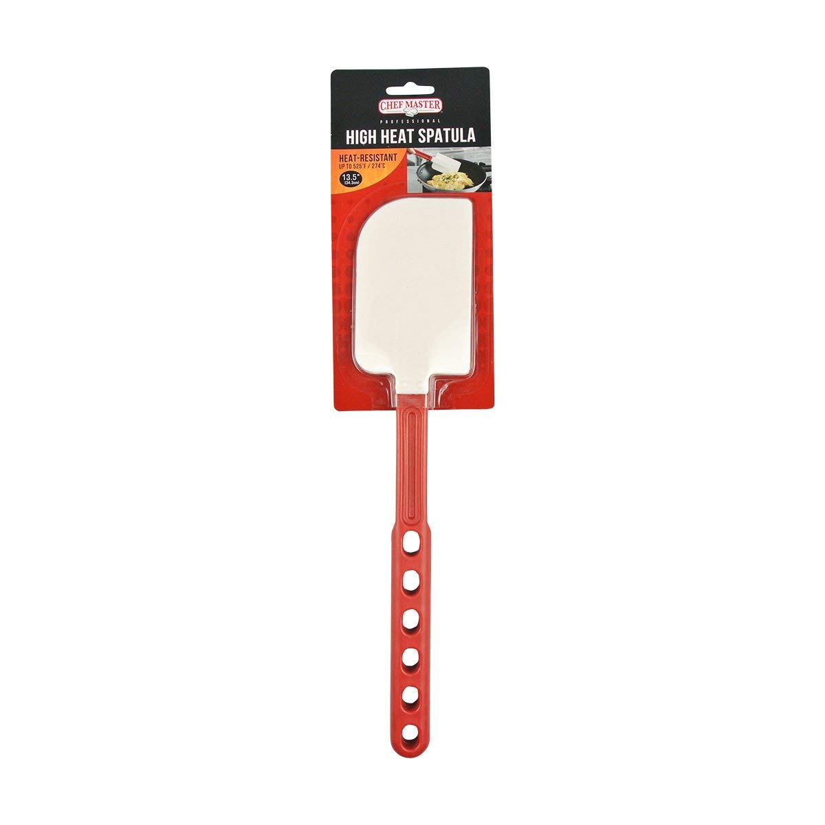 Chef-Master High Heat Spatula, 13.5'', White