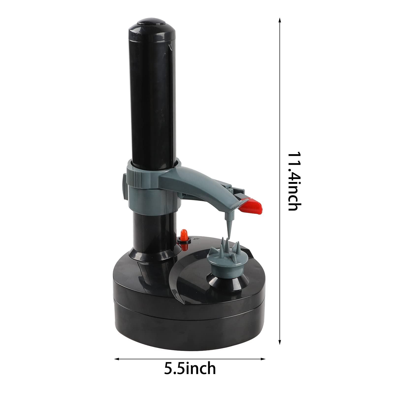 Electric Potato Peeler With 23 Replacement Blades Rotato Express Stainless Steel Automatic Rotating Fruits Fruit Potato Peeler V