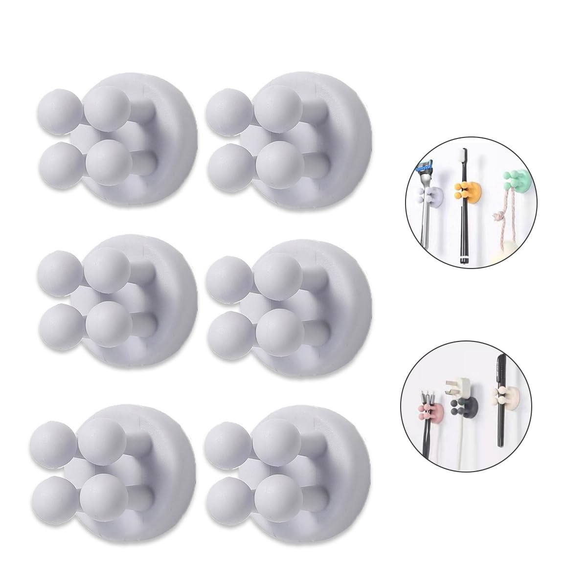 Toothbrush Holders Silicone Toothbrush Holders For Bathrooms Razor Holder For Shower Tooth Brushing Holder Wall Mount Bathroom T