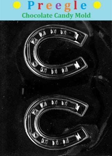 Preegle Horseshoe Chocolate Mold - M074 With Molding Instructions Included