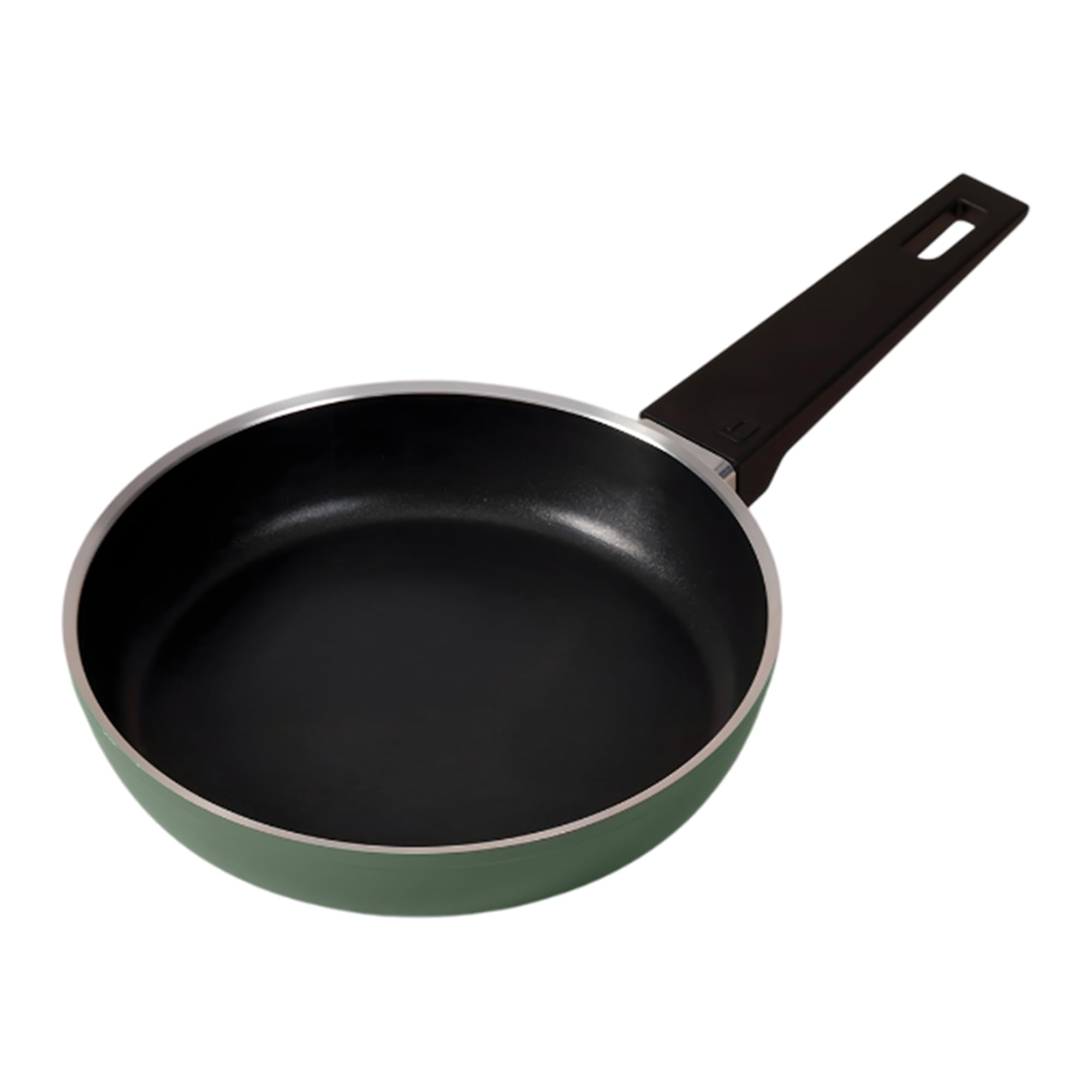 Tramontina Aura Frypan 20Cm | Reinforced Ceramic NonStick Cookware | Quick & Even Heating | LowOil Cooking | Bakelite Handle |