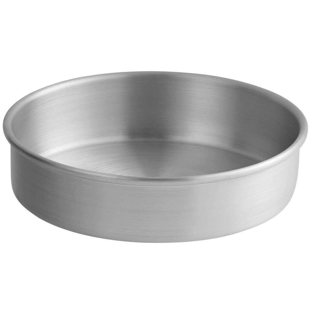 Ame D'Essence (1-Pc) Aluminum Cake Pans Layer Round Cake Pan Durable Commercial Grade 6'' Dia X 2''