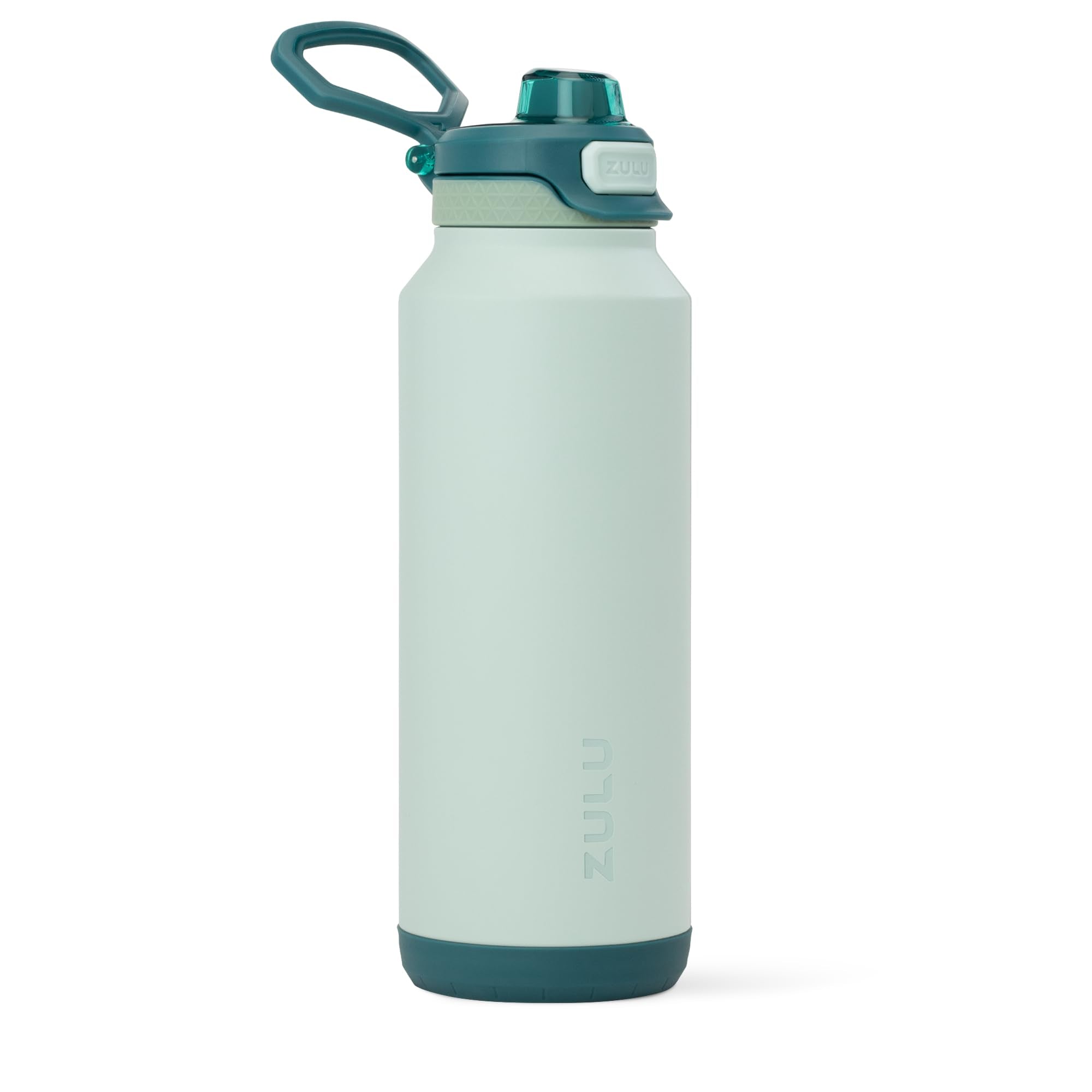 ZULU Powerfill Pro 40oz Stainless Steel Water Bottle with Quick Fill Lid, Triple Walled Vacuum Insulated Metal, Leak Proof Locki