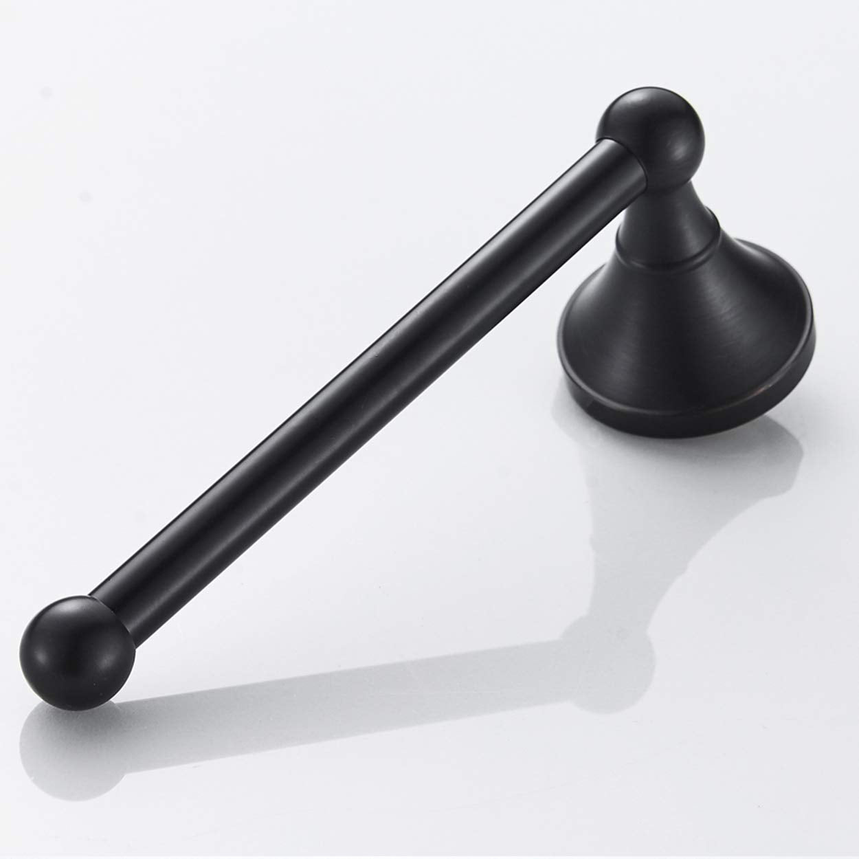 Flybath Toilet Paper Holder Without Cover Brass Bathroom Tissue Roll Bar Wall Mounted, 20 Cm / 7.87 Inches, Oil Rubbed Bronze