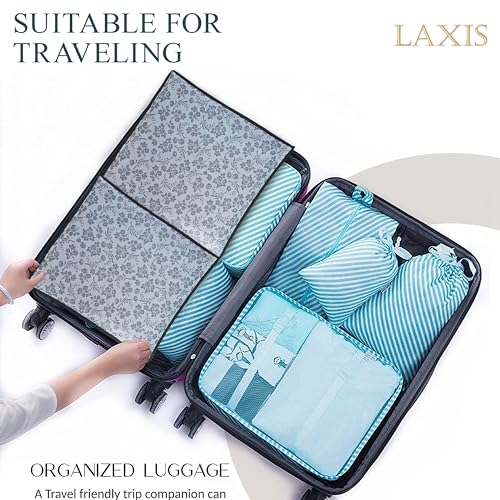 Homfil Brand - Laxis Non-Woven Printed Single Saree Cover, Saree Bag Pack Of 10Pcs, Transparent Saree Covers With Zip, Saree Cov