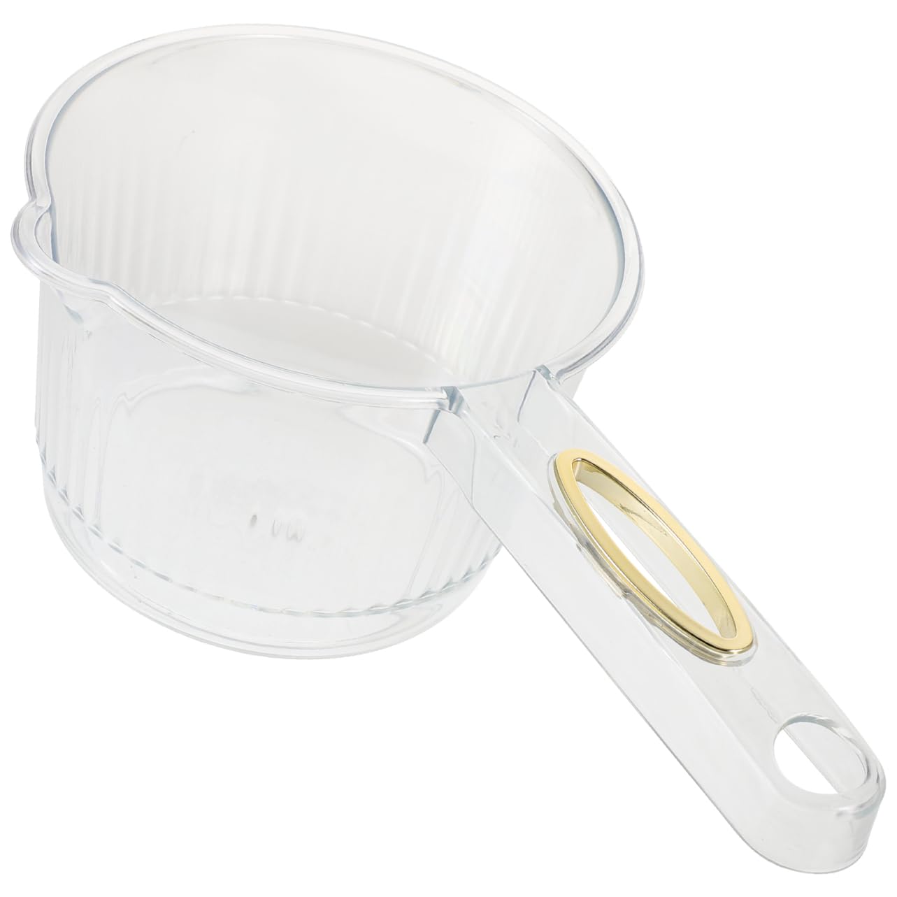 PRETYZOOM Plastic Water Ladle Kitchen Water Scoop with Ergonomic Handle and Hanging Hole Deepened Dipper for Washing Vegetables 