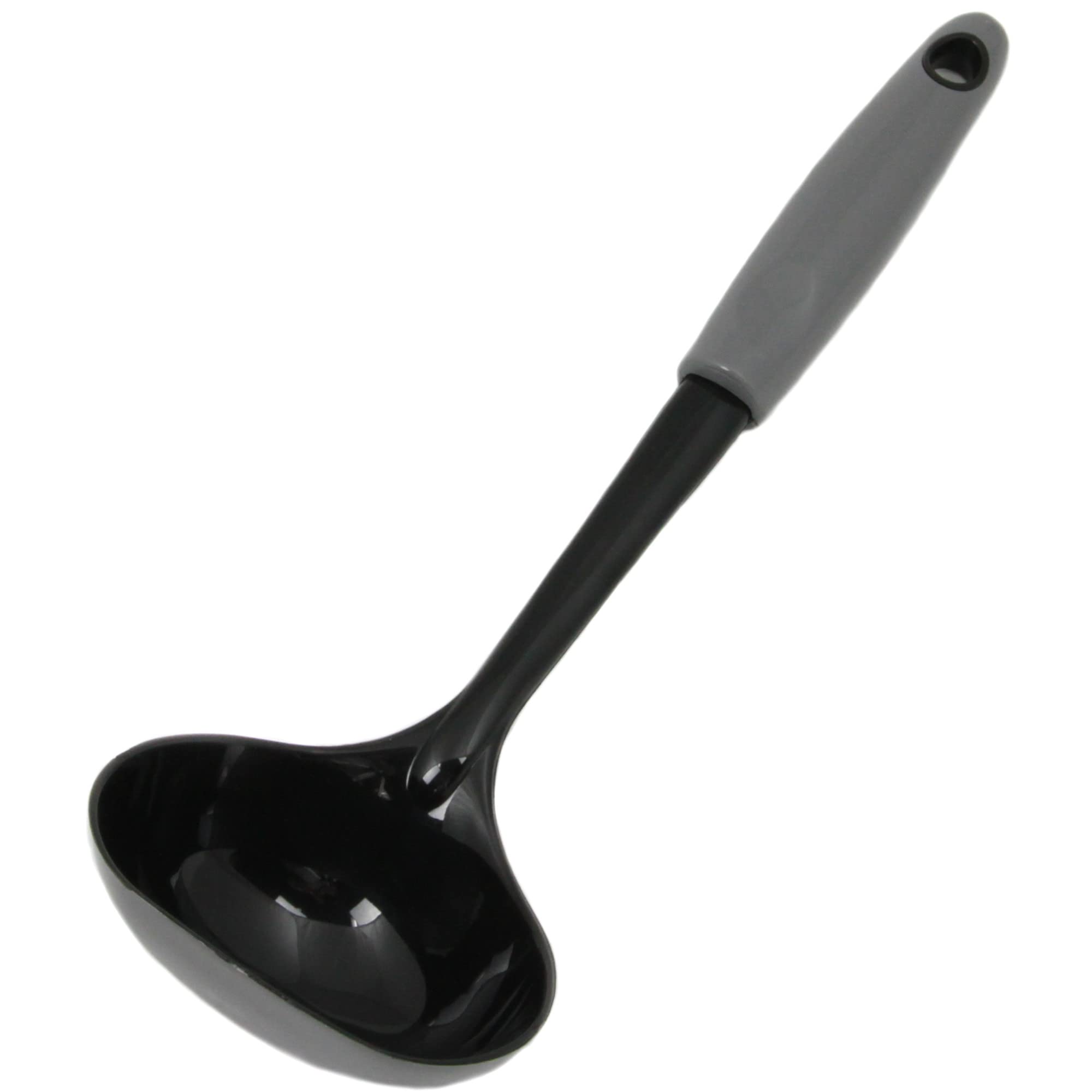 Chef Craft Select Nylon Soup Cooking Ladle, 12 Inch, Gray