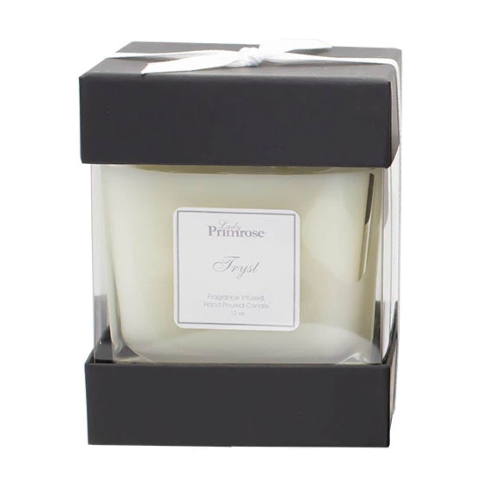 Lady Primrose, Tryst Boxed Candle, 12 Ounce