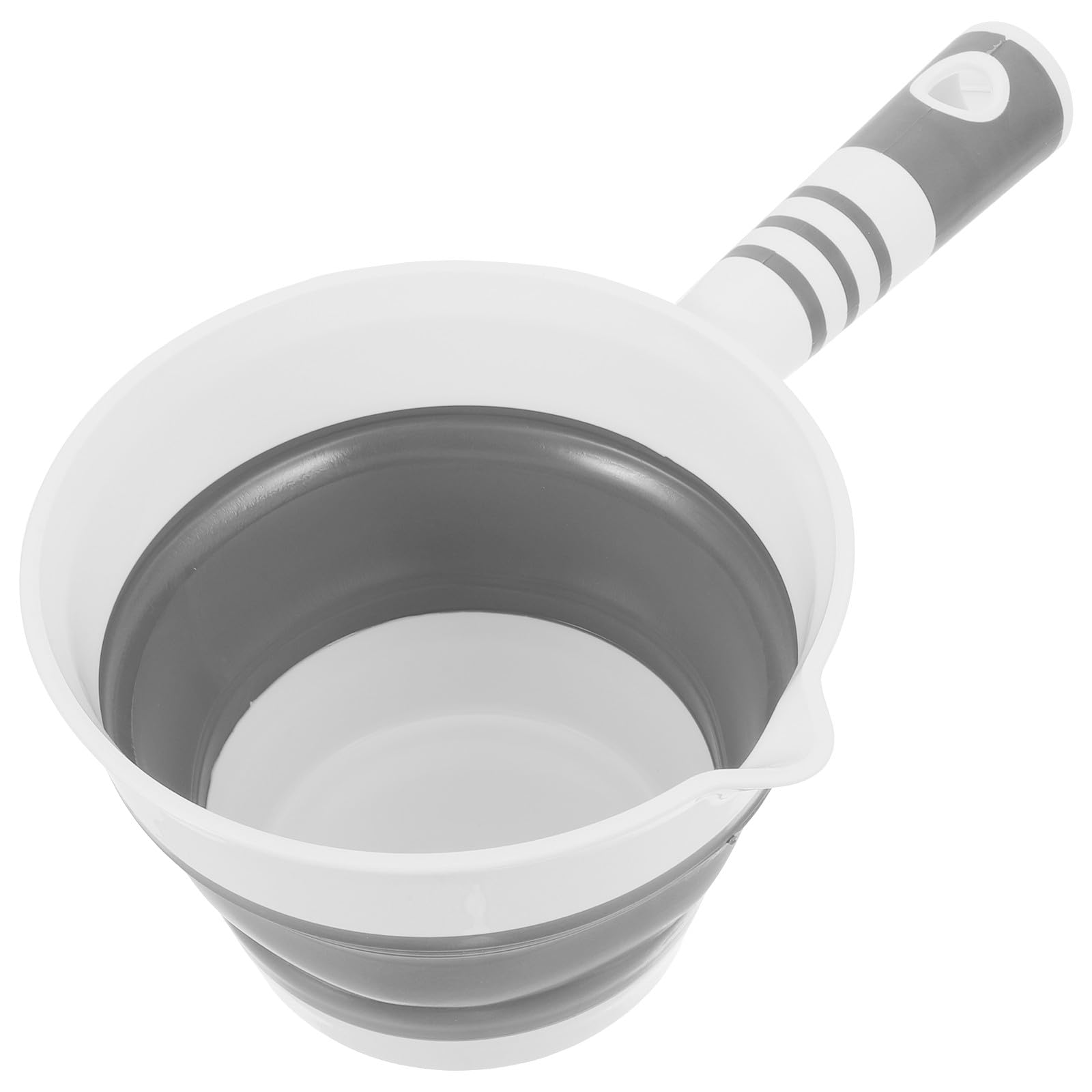 Ciieeo 1pc Foldable Water Scoop Multifunctional Kitchen Water Ladle Spacesaving Design with Hanging for Fruits Vegetables and E