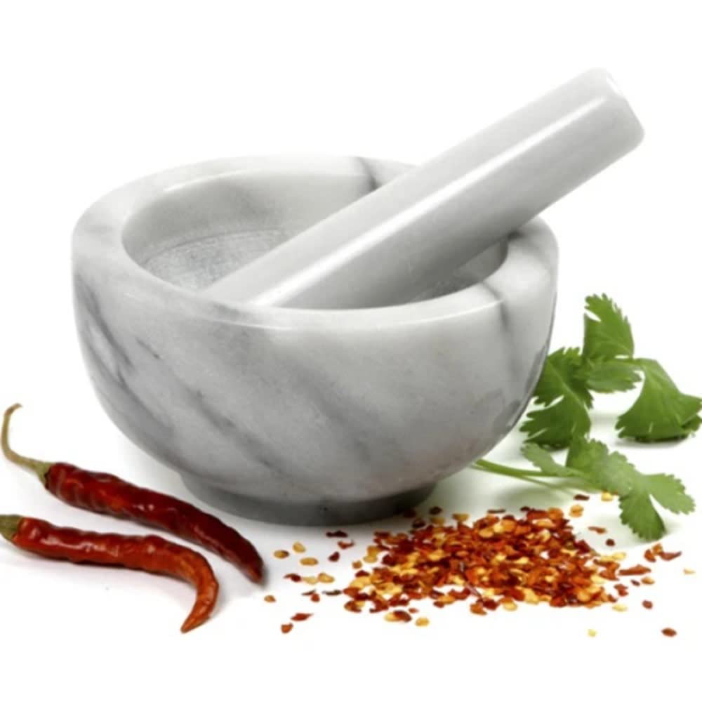 Norpro 694 Marble Mortar/Pestle, 1 Ea