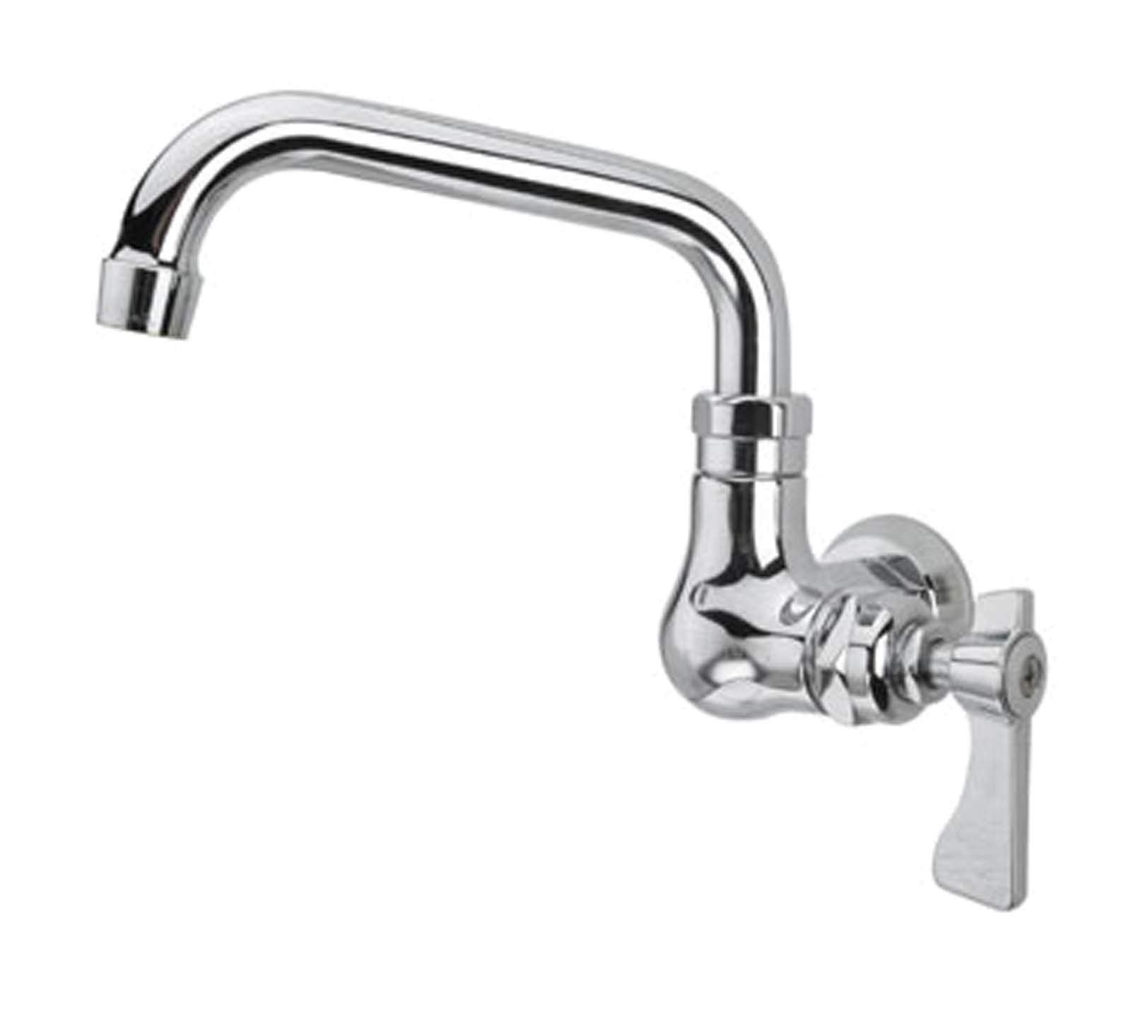 Krowne Royal Series Single Hole Wall Mount Faucet, 12'' Spout, 16-171L