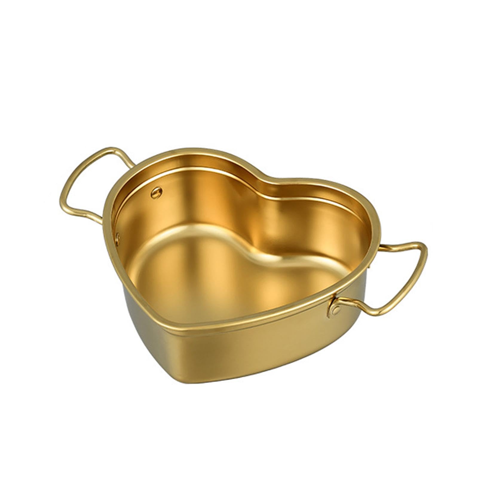 Merishopp Sauce Pan Portable Cooking Supplies Heating Saucepan For Spaghetti Milk Soup S Gold| Home Dcor | Kitchen Tools