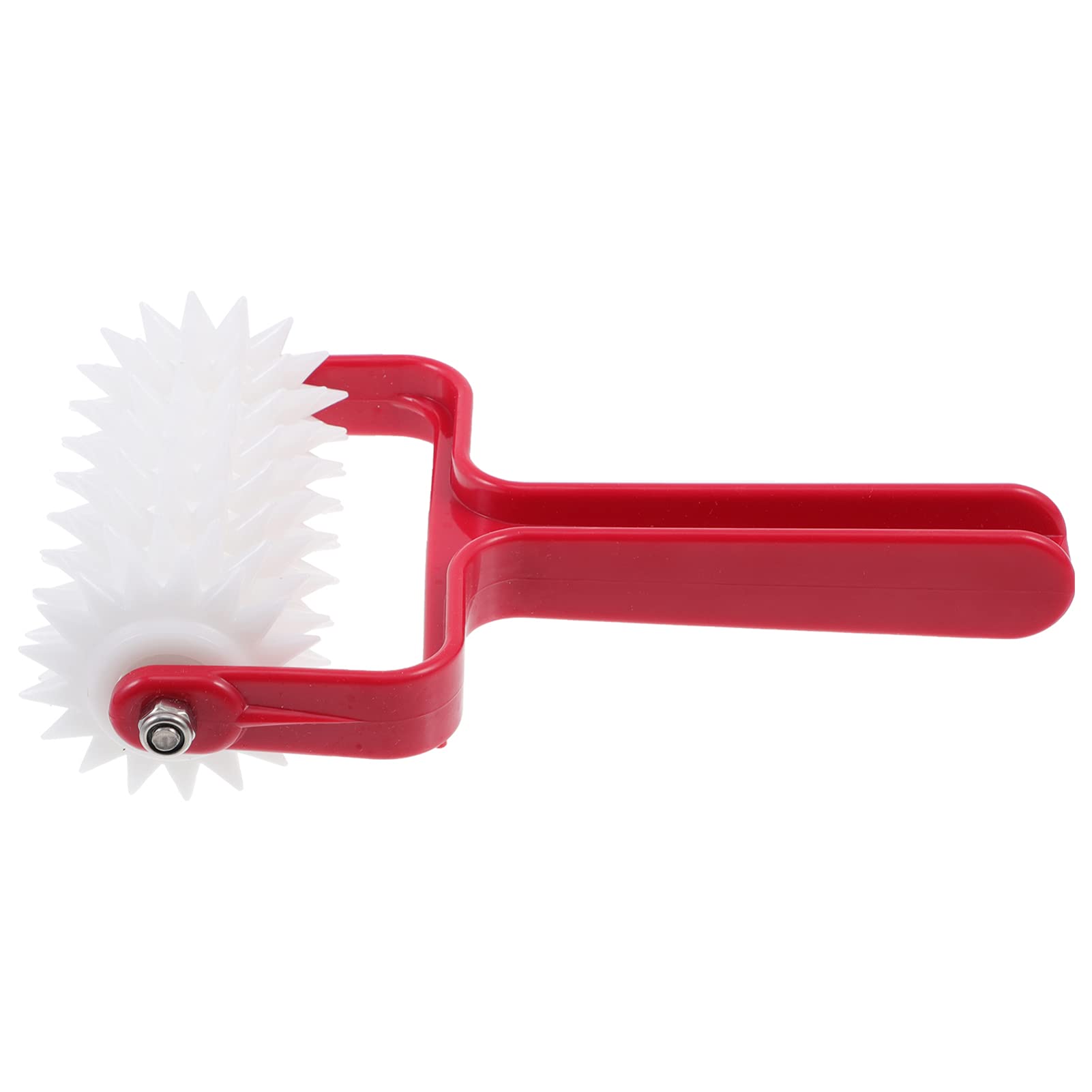Hemoton Pizza Dough Roller Pizza Crust Roller Dough Docker Baking Tools Handle Roller Docker For Pizza Cookie Cake Pie Pastry Br