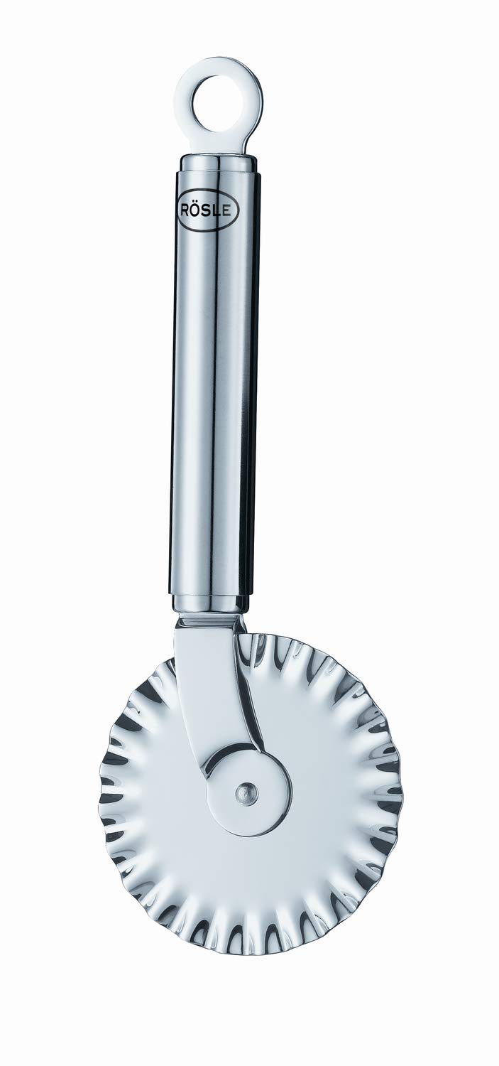 Rsle Stainless Steel Round-Handle Pastry Wheel