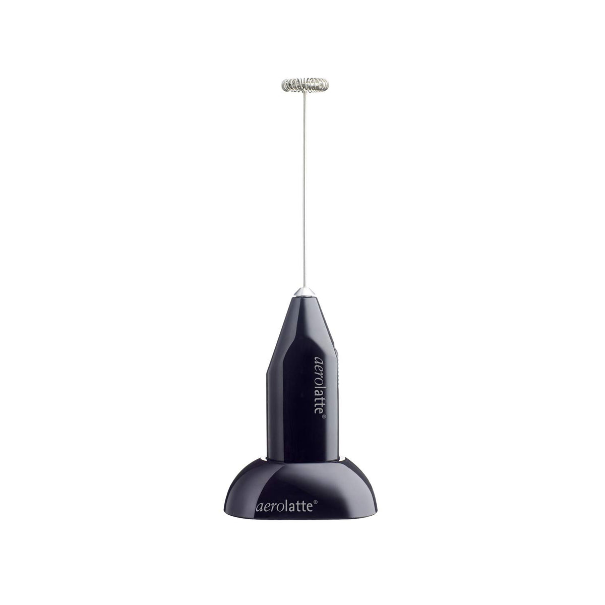 Aerolatte Milk Frother With Counter Stand, The Original Steam-Free Frother, Black