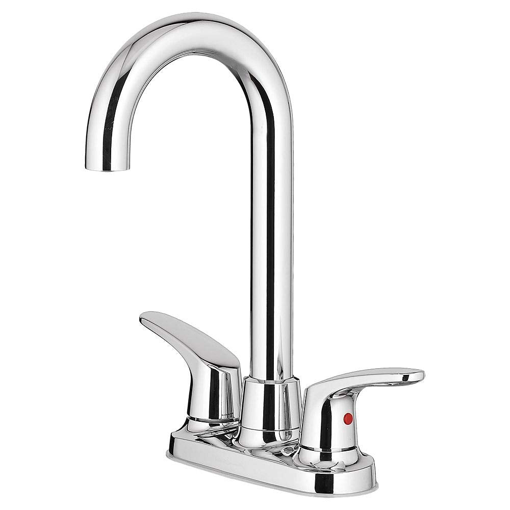 American Standard 7074400.002 Colony Pro Two-Handle Bar Faucet In Polished Chrome