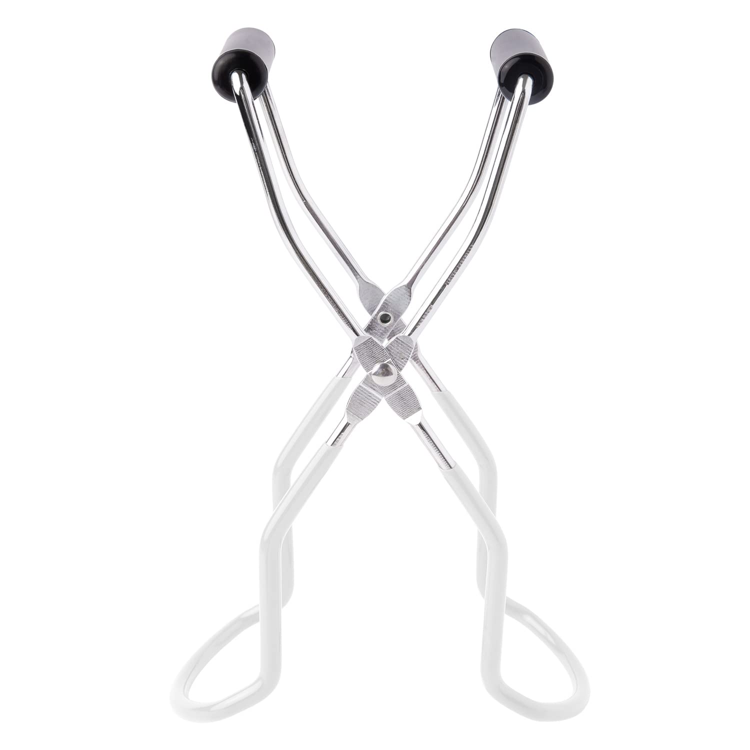 Eeoyu Canning Jar Lifter Tongs Stainless Steel Jar Lifter With Grip Handle For Home Kitchen (White)