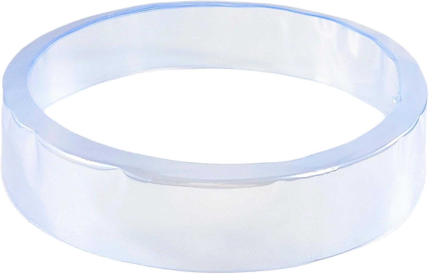 Clear Heat Shrink Bands - Fits Round Plastic Soup/Deli Container 250/Pk (Pack of 250)