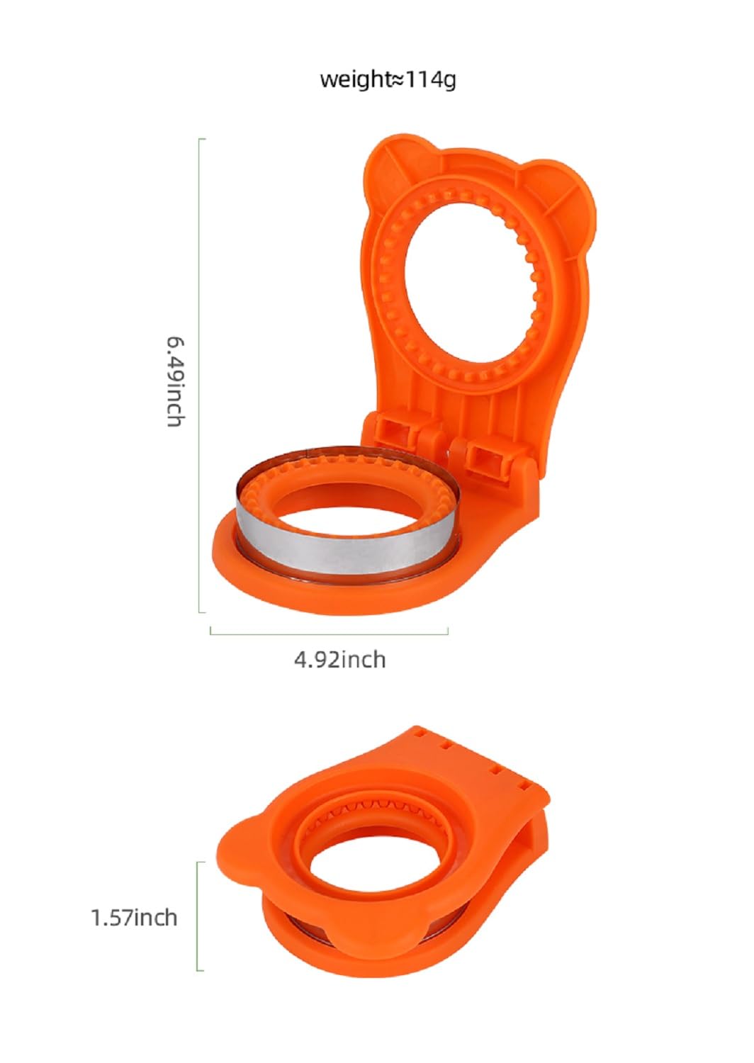 Joymercado Sandwich Cutter And Sealer, Sandwich Cutter For Kids, Bread Sandwich Decruster, Uncrustables Sandwich Maker, Diy Cook