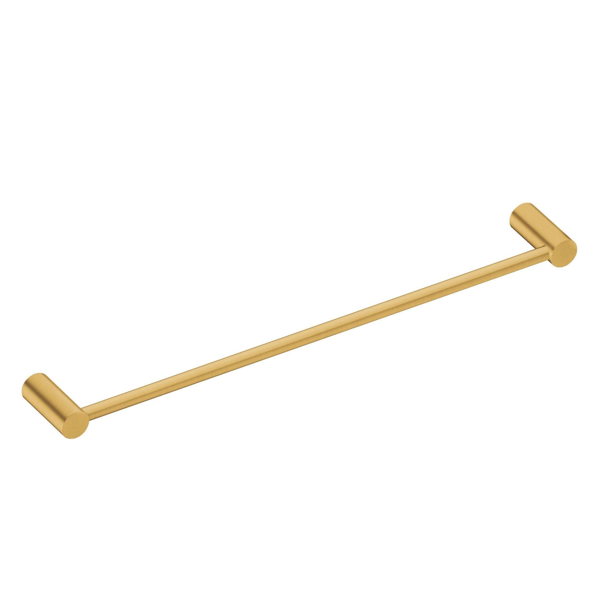 Moen Align Brushed Gold 24-Inch Modern Single -Towel Bar, Yb0424Bg