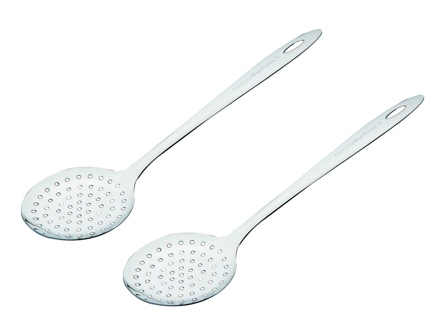 Signoraware Kitchen Tools Stainless Steel(Food Grade) Heavy Gauge(1.5 Mm) Prima Skimmer/Poni/Deep Fry Jhara/Jharni No.6 For Fryi