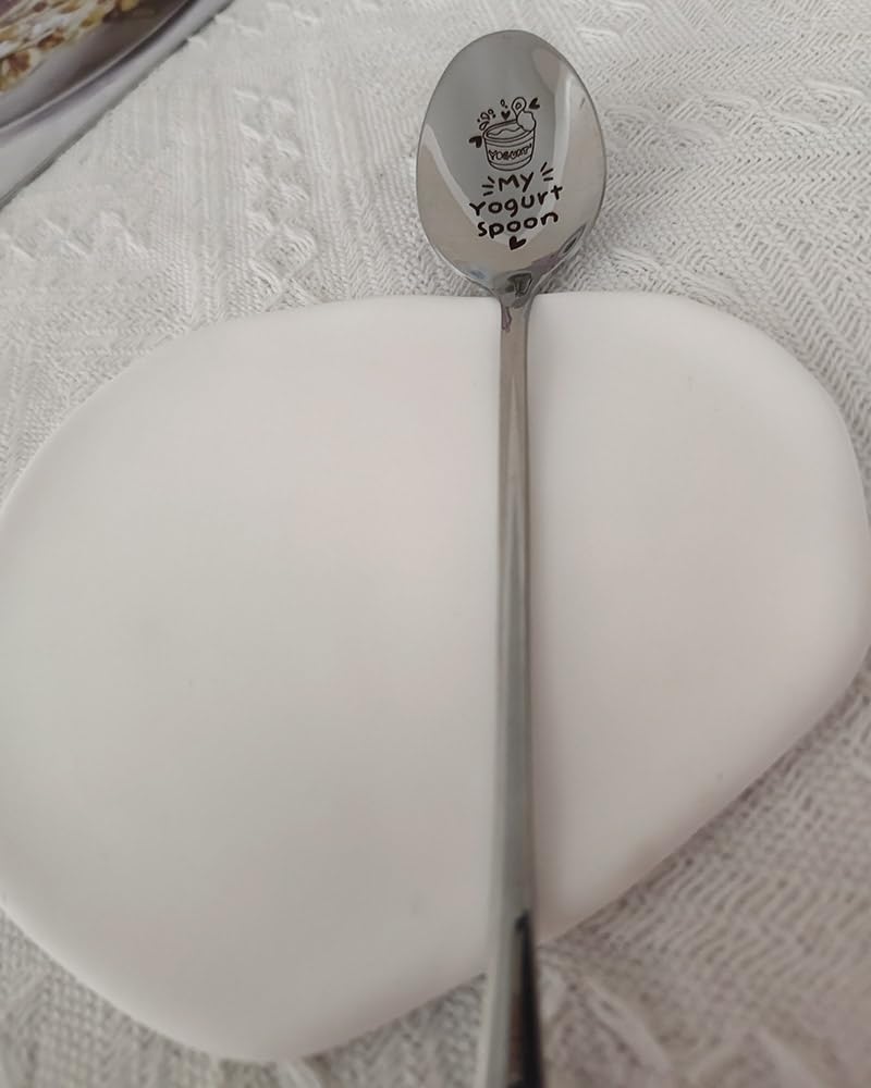 My Yogurt Spoon Gift For Yogurt Lover Women Men Birthday Christmas Gift For Son Sister Yogurt Spoons Gifts For Husband Mom Grand