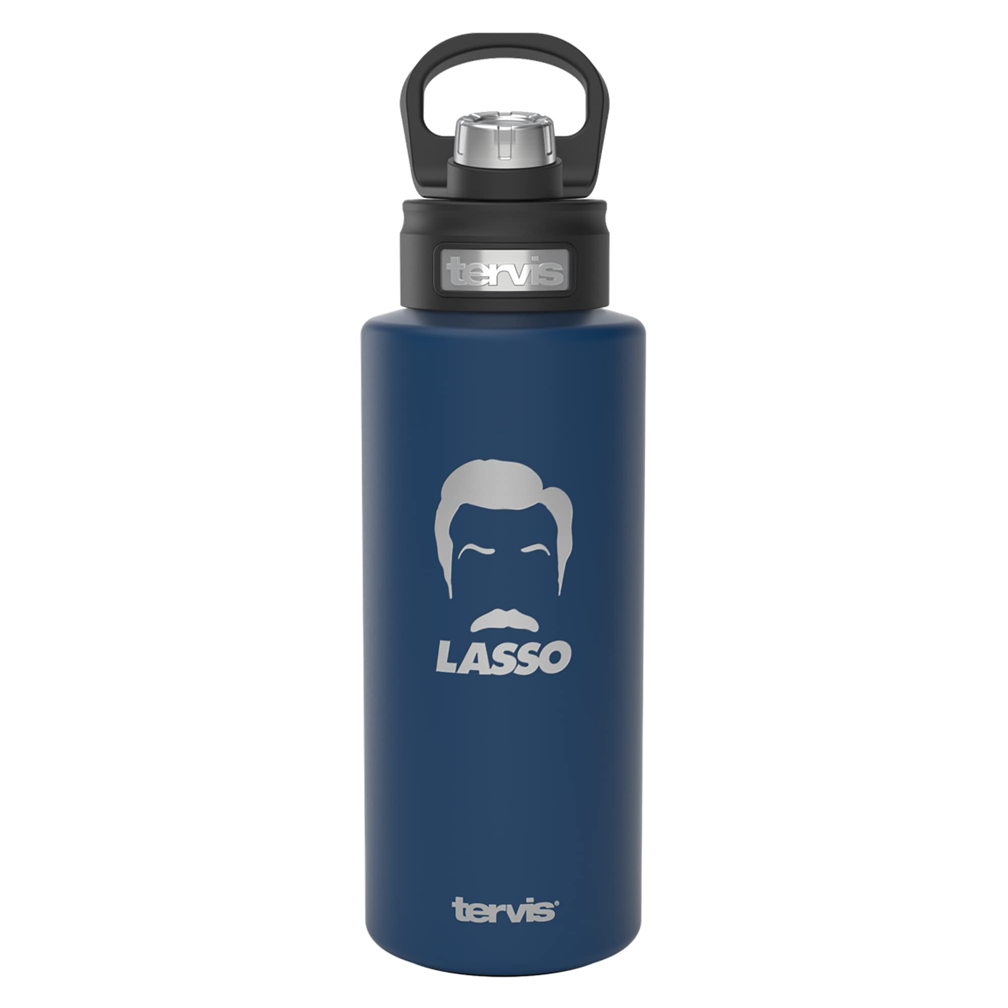 Tervis Ted Lasso Silhouette Water, 32Oz Wide Mouth Bottle, Stainless Steel